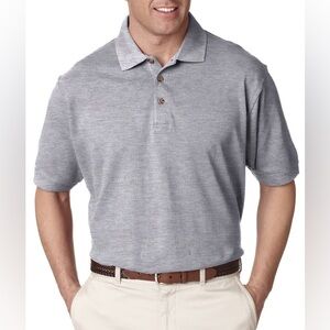 UltraClub Mens Classic Piqué Polo Shirt Size M